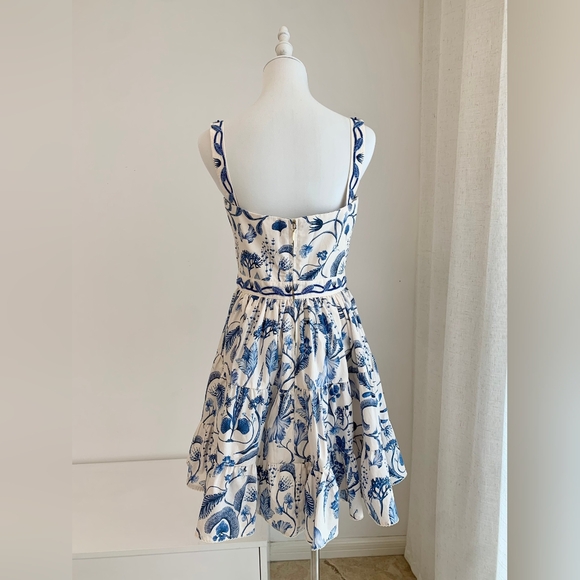 Agua By Agua Bendita Lima printed cotton mini dress - Picture 9 of 14